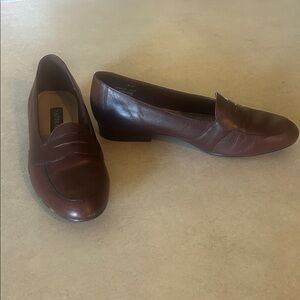 Naturalizer Brown Leather Loafers